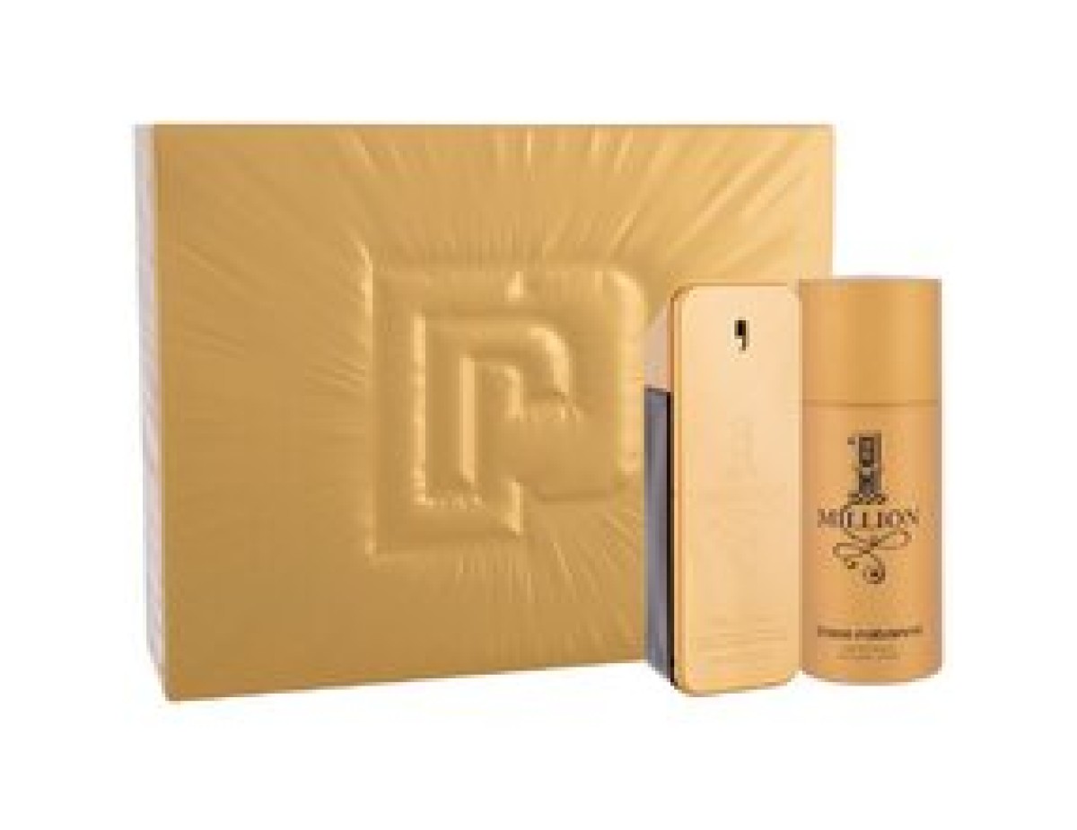 Paco Rabanne-1 Million Gift Set 100 ml EDT and deodorant 1 Million 150 ml-100ml