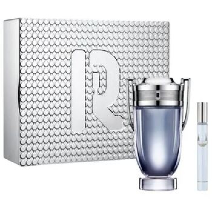 Paco Rabanne-Invictus Gift Set EDT 100 ml miniatures Invictus EDT 10 ml-100ml