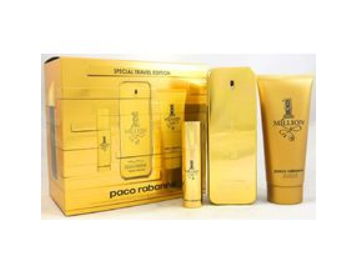 Paco Rabanne-1 Million Gift Set EDT 100 ml, sprchový gel 1 Million 100 ml a miniature 1 Million EDT 10 ml-100ml Paco Rabanne-1 Million Gift Set EDT 100 ml, sprchový gel 1 Million 100 ml a miniature 1 Million EDT 10 ml-100ml