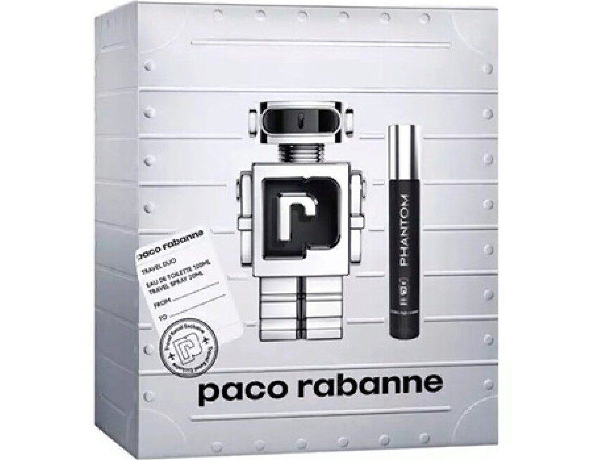 Paco Rabanne-Phantom Gift set EDT 100 ml and miniature EDT 20 ml-100ml Paco Rabanne-Phantom Gift set EDT 100 ml and miniature EDT 20 ml-100ml