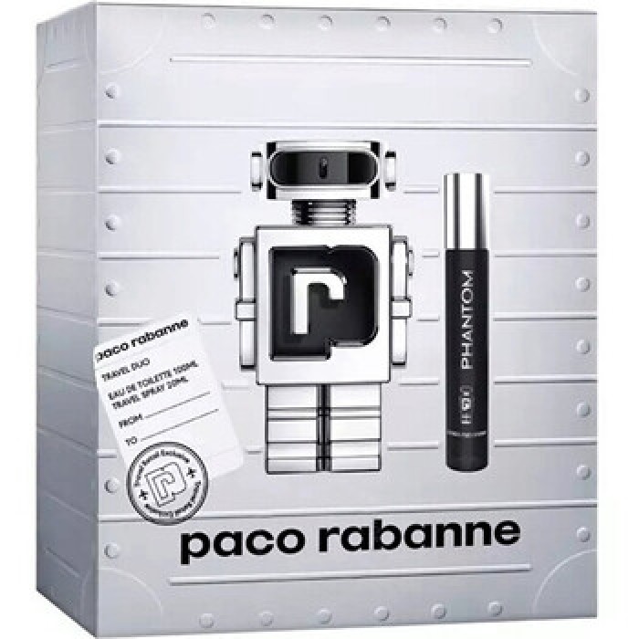 Paco Rabanne-Phantom Gift set EDT 100 ml and miniature EDT 20 ml-100ml Paco Rabanne-Phantom Gift set EDT 100 ml and miniature EDT 20 ml-100ml