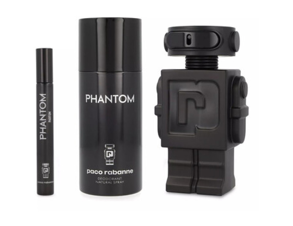 Paco Rabanne-Phantom Parfum Dárková sada Parfum 100 ml, deospray 150 ml a miniaturka Parfum 10 ml-100ml