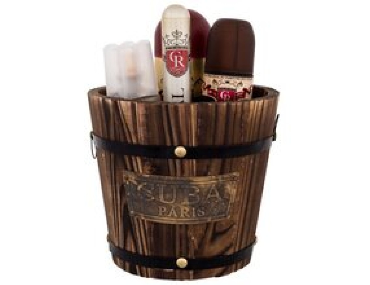 Cuba-Royal Gift set EDT 100 ml, EDT 35 ml, body spray 200 ml and aftershave 100 ml-100ml