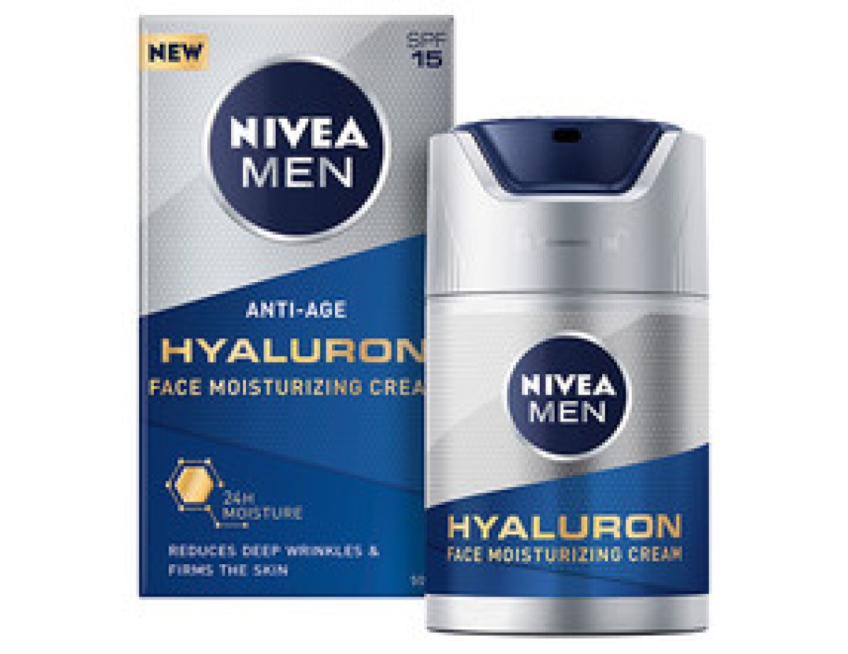 Men Hyaluron Face Moisturizing Cream SPF 15 - Moisturizing anti-wrinkle cream-50ml Men Hyaluron Face Moisturizing Cream SPF 15 - Moisturizing anti-wrinkle cream-50ml