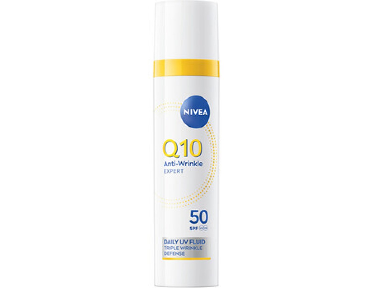 Nivea-Q10 Anti-Wrinkle Expert Daily UV Fluid SPF 50 - Denní pleťový fluid-40ml