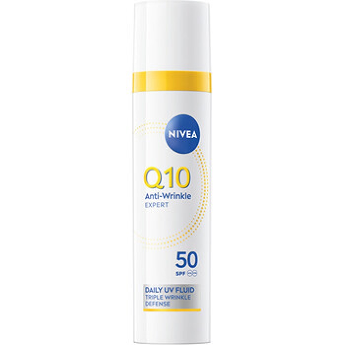 Nivea-Q10 Anti-Wrinkle Expert Daily UV Fluid SPF 50 - Denní pleťový fluid-40ml