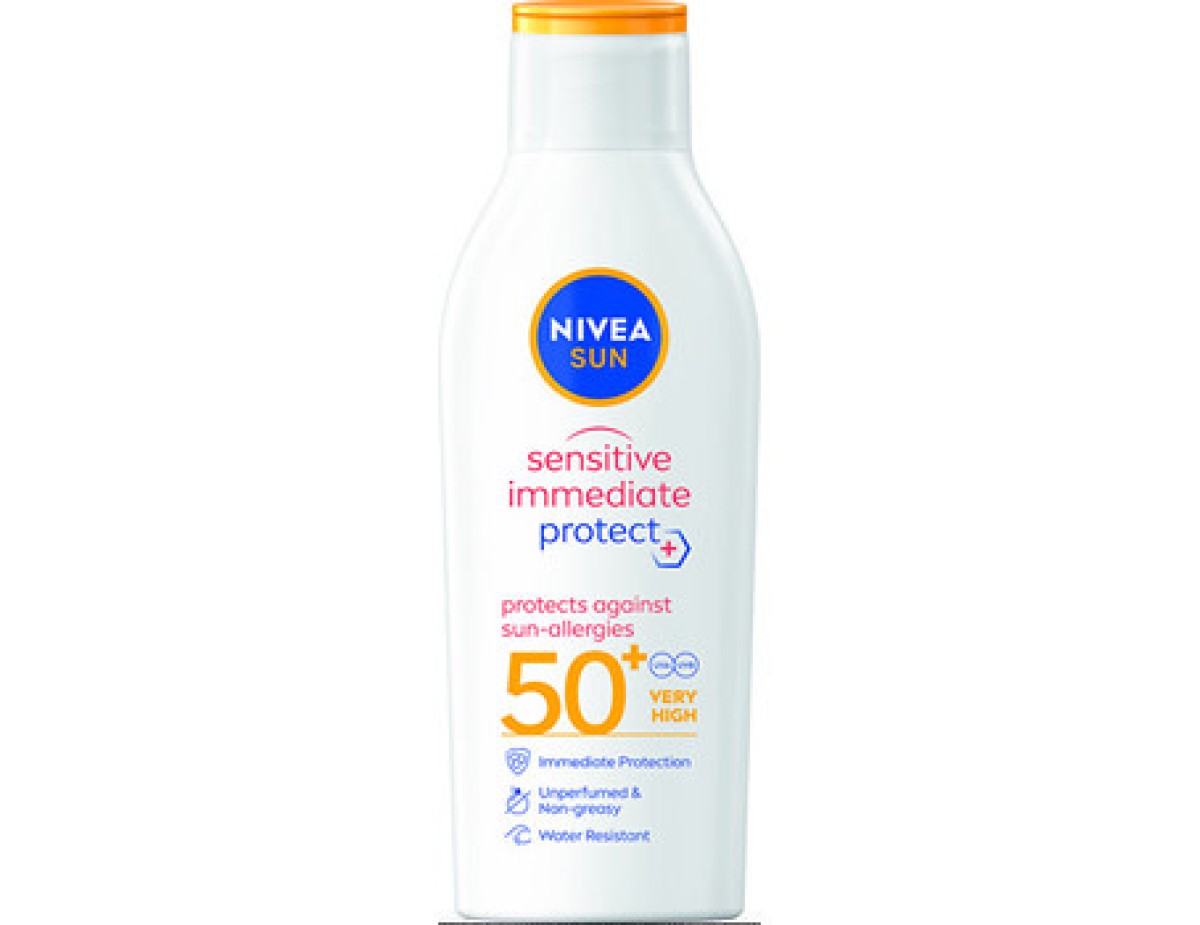 Nivea-Sun Sensitive Protect SPF 50+ - Ochranné mléko pro citlivou pokožku-200ml