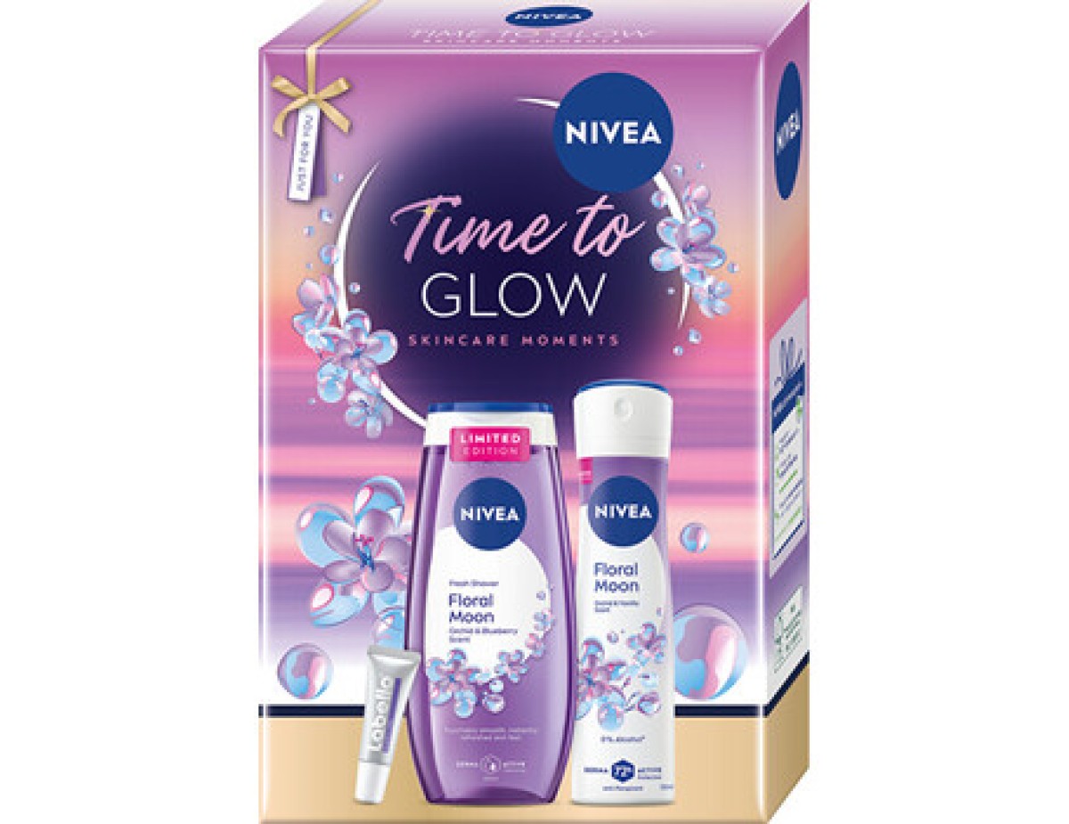 Nivea-Time to Glow Set - Dárková sada