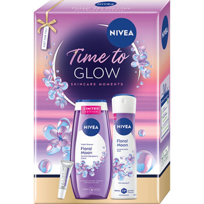Nivea-Time to Glow Set - Dárková sada
