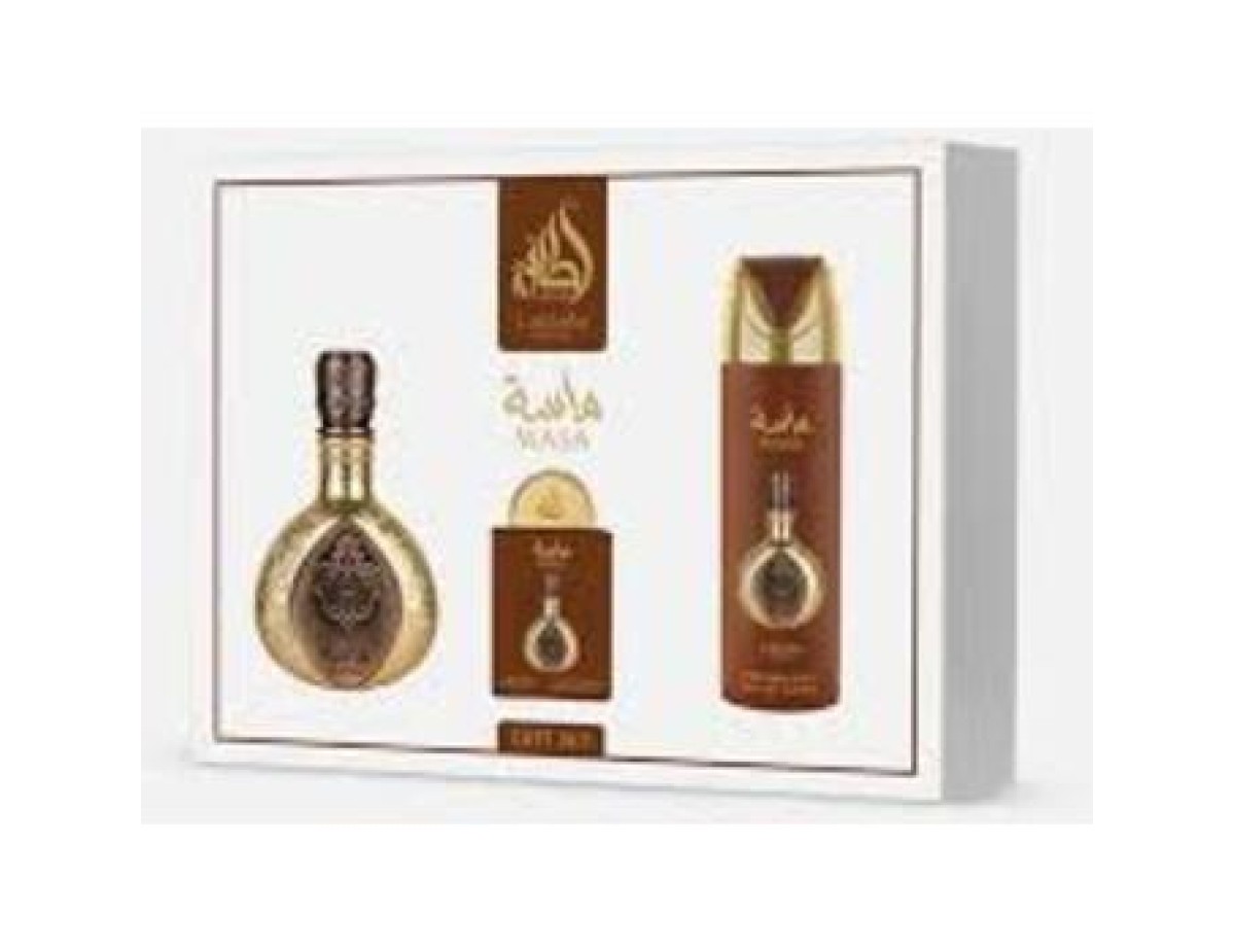 Lattafa Perfumes-Masa Dárková sada EDP 100 ml, deospray 200 ml a EDP 20 ml-100ml