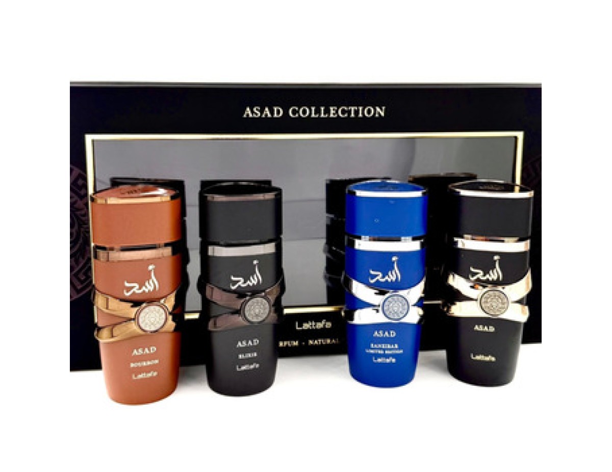 Lattafa Perfumes-Asad Collection Kolekce miniatur pro muže-100ml Lattafa Perfumes-Asad Collection Kolekce miniatur pro muže-100ml