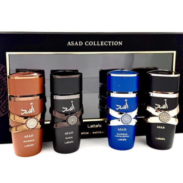 Lattafa Perfumes-Asad Collection Kolekce miniatur pro muže-100ml