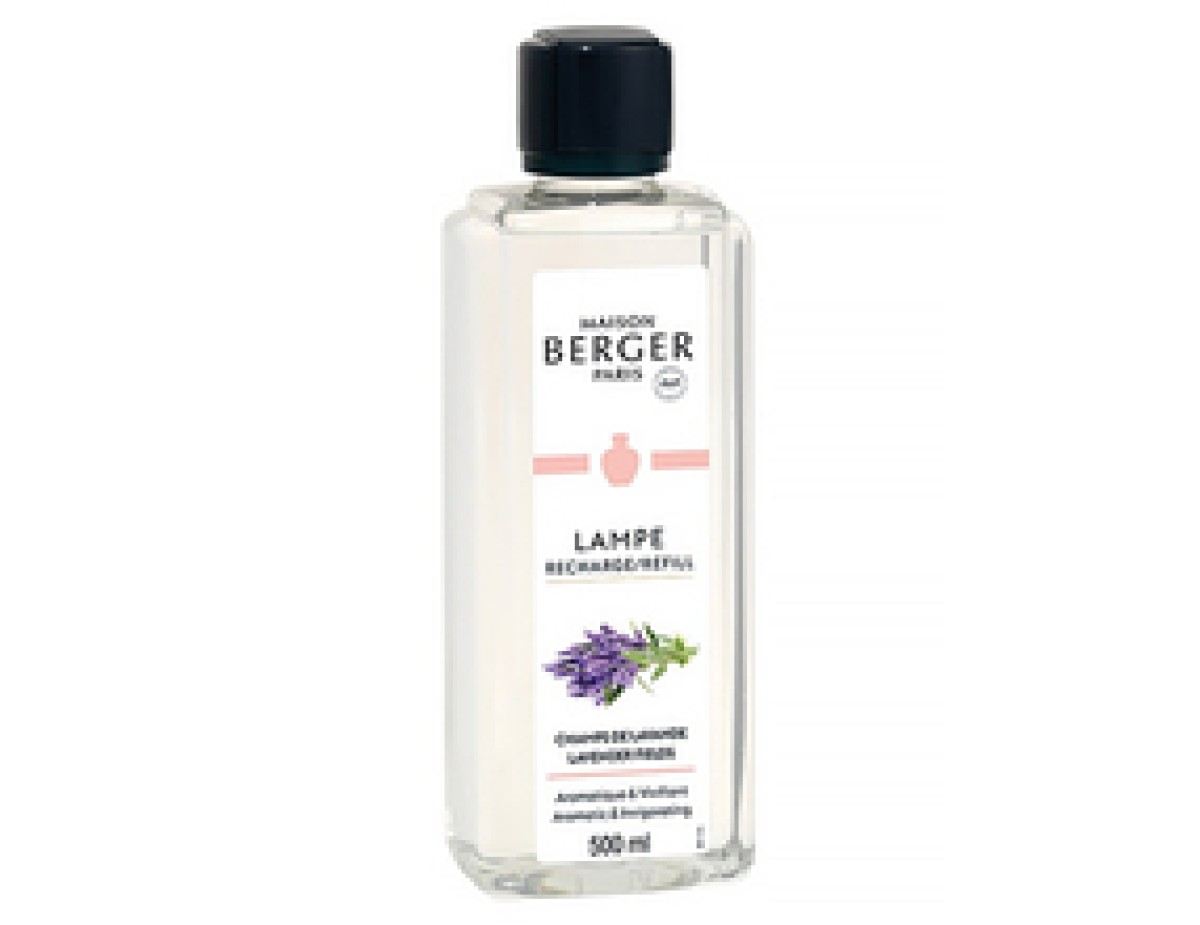 Maison Berger Paris-Levander Fields Lampe Recharge/Refill-500ml Maison Berger Paris-Levander Fields Lampe Recharge/Refill-500ml