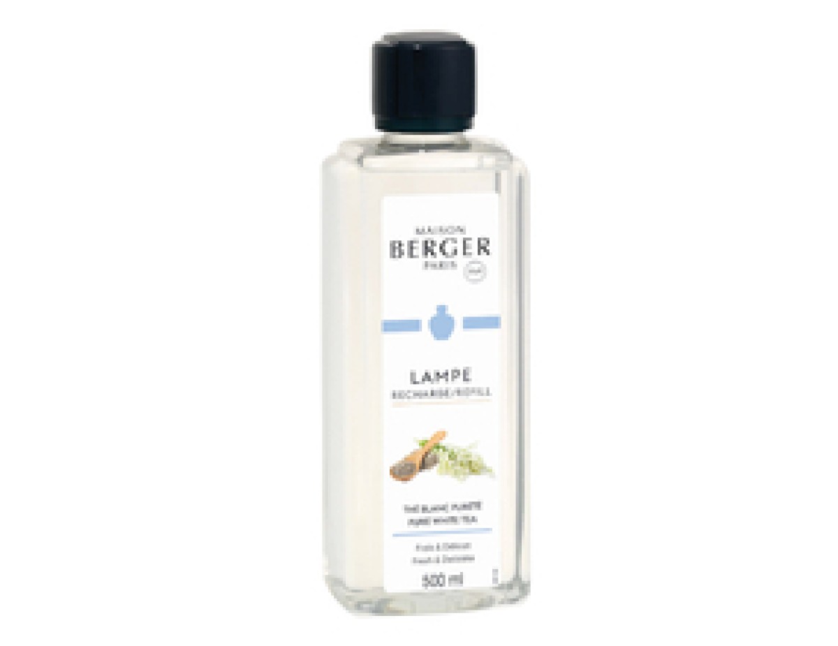 Maison Berger Paris-Pure White Tea Lampe Recharge/Refill-500ml