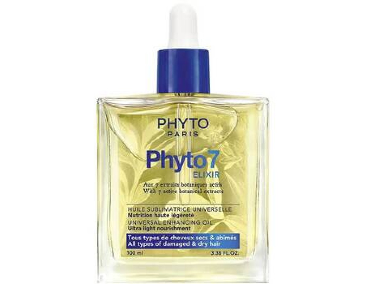 Phyto Professional-7 Elixir Universal Enhancing Oil - Olej pro suché a poškozené vlasy-100ml