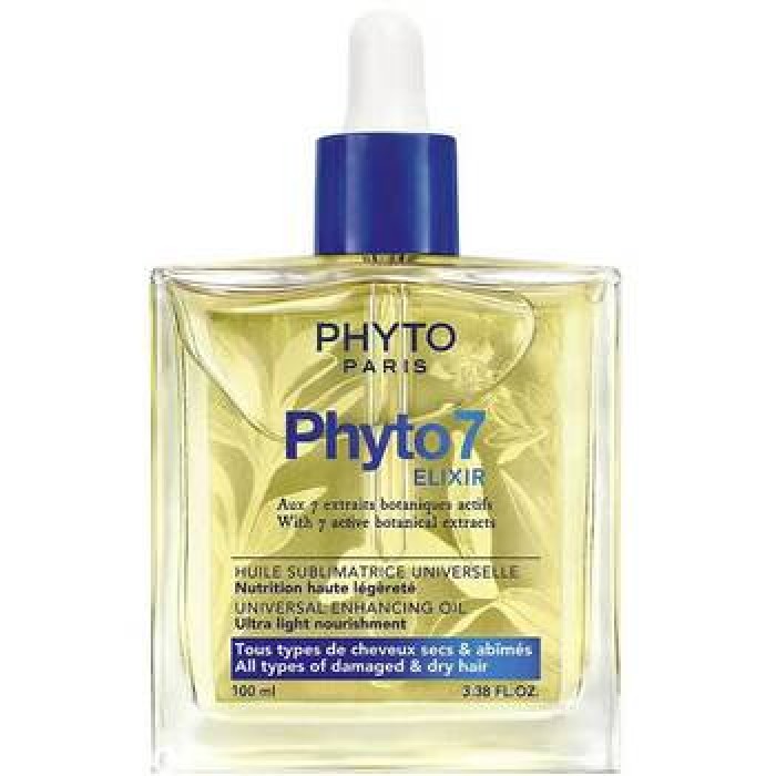 Phyto Professional-7 Elixir Universal Enhancing Oil - Olej pro suché a poškozené vlasy-100ml