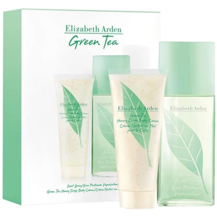 Elizabeth Arden-Green Tea Gift Set EDP 100 ml and body cream Green Tea s medovými kapkami 100 ml-100ml