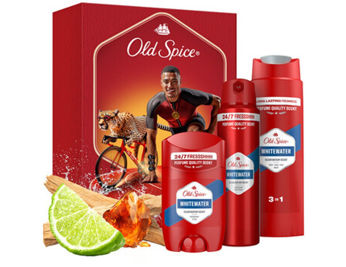 Old Spice-Whitewater Ironman Trio - Dárková sada