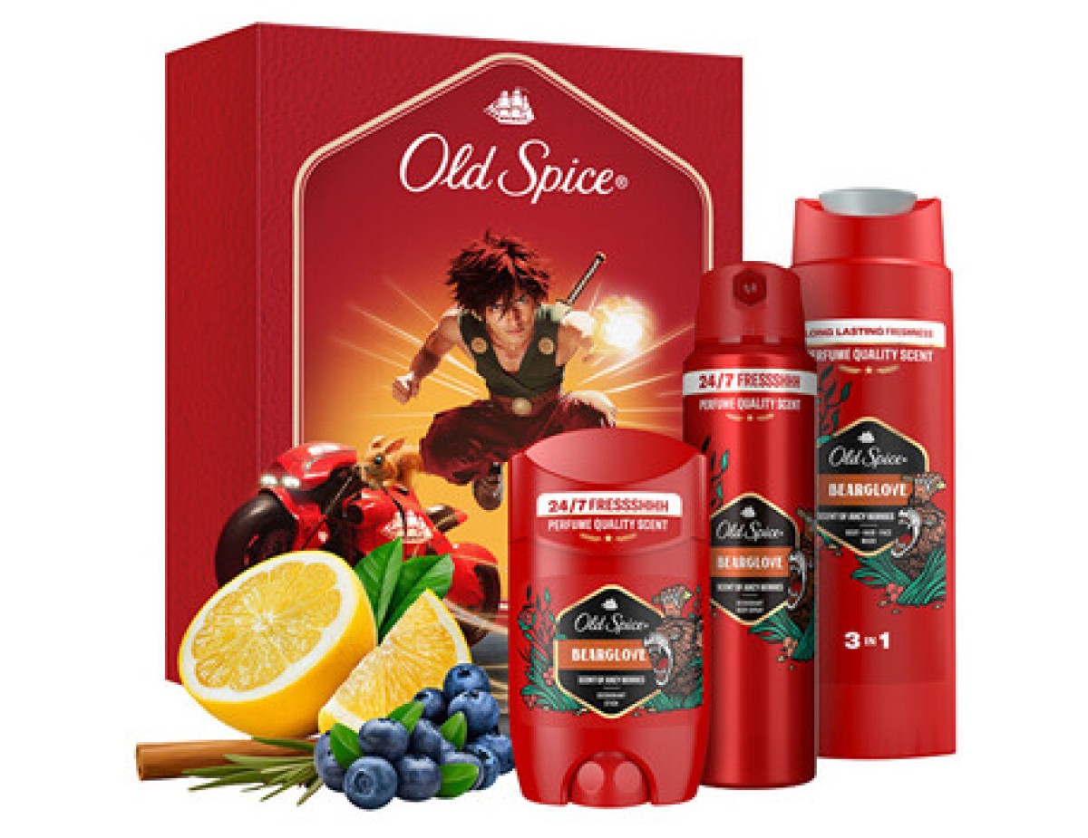 Old Spice-Bearglove Anime Set - Dárková sada