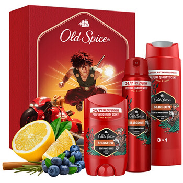 Old Spice-Bearglove Anime Set - Dárková sada