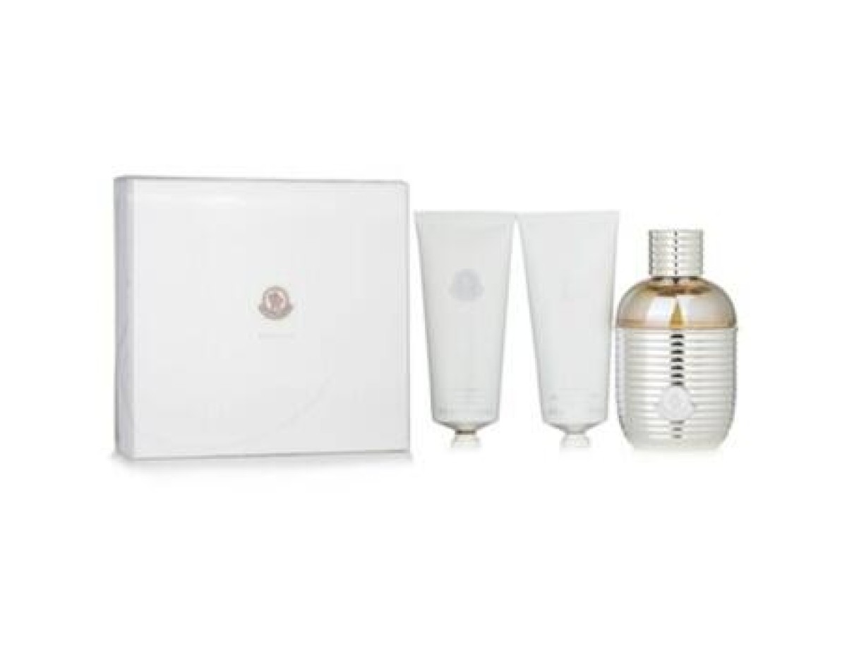 Moncler-Moncler Pour Femme Dárková sada EDP 100 ml, sprchový gel 100 ml a tělový krém 100 ml-100ml Moncler-Moncler Pour Femme Dárková sada EDP 100 ml, sprchový gel 100 ml a tělový krém 100 ml-100ml