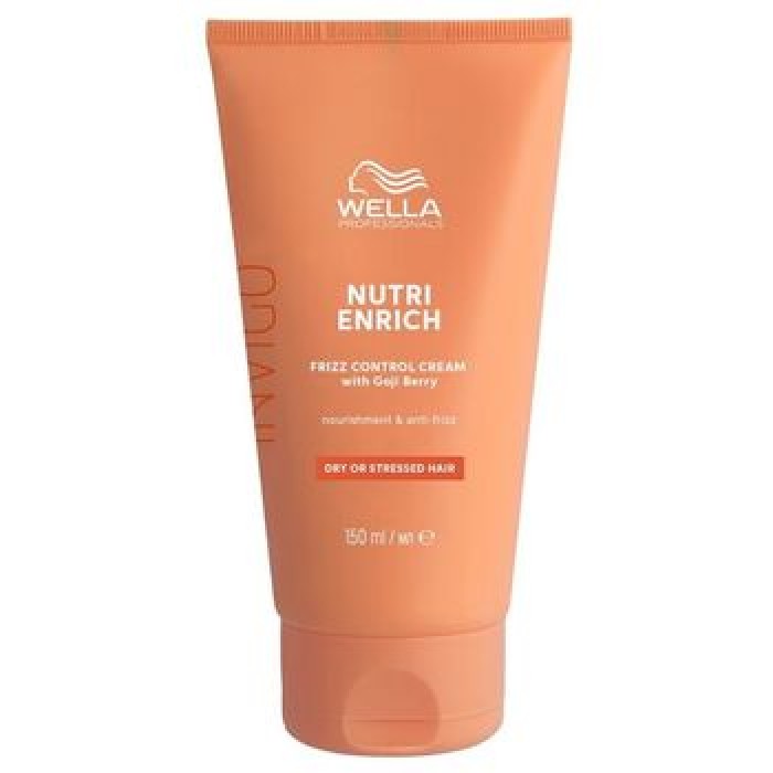 Wella Professional-Invigo Nutri-Enrich Frizz Control Cream - Rinse-free anti-frizz cream for dry and damaged hair-150ml
