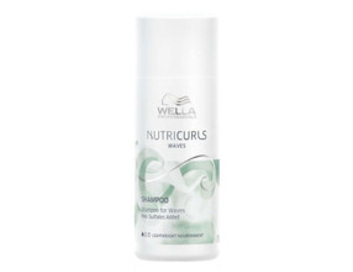 Nutricurls Shampoo for Waves - Moisturizing shampoo for wavy and curly hair-1000ml
