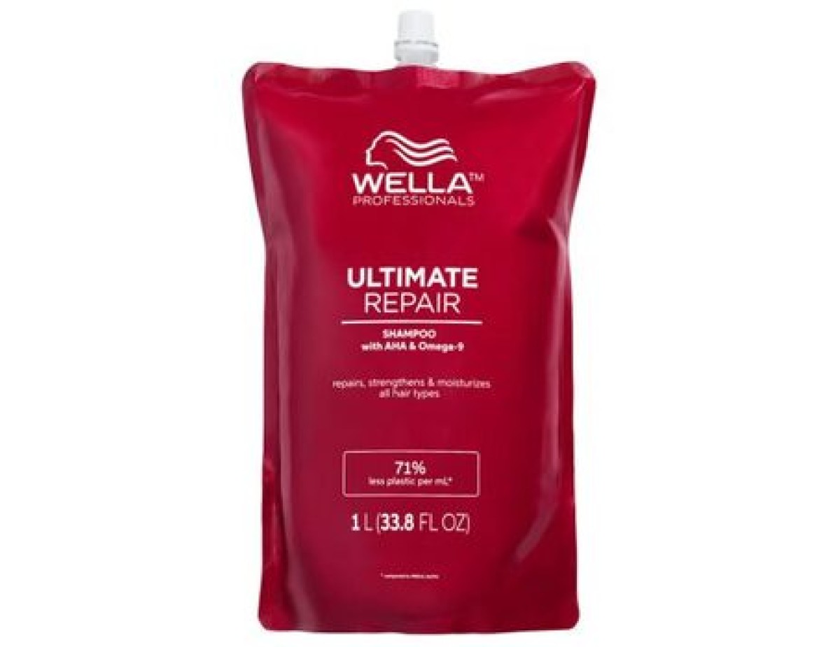 Wella Professional-Ultimate Repair Shampoo Refill ( náplň ) - Krémový šampon pro poškozené vlasy-1000ml Wella Professional-Ultimate Repair Shampoo Refill ( náplň ) - Krémový šampon pro poškozené vlasy-1000ml