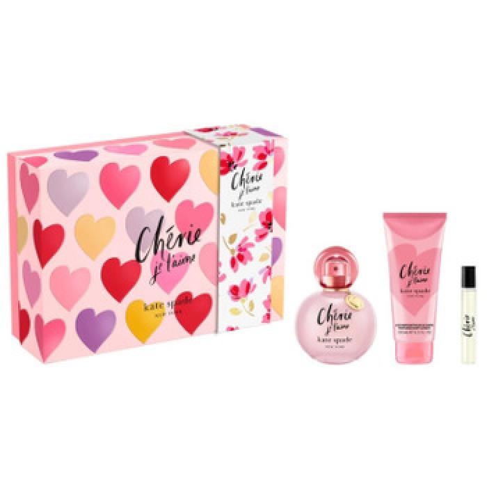 Kate Spade-Chérie Je T´Aime Dárková sada EDP 100 ml, miniaturka EDP 7,5 ml a tělové mléko 100 ml-100ml Kate Spade-Chérie Je T´Aime Dárková sada EDP 100 ml, miniaturka EDP 7,5 ml a tělové mléko 100 ml-100ml
