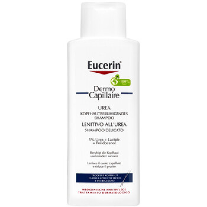Eucerin-Dermocapillaire 5% UREA - (dry skin) - Shampoo-250ml Eucerin-Dermocapillaire 5% UREA - (dry skin) - Shampoo-250ml