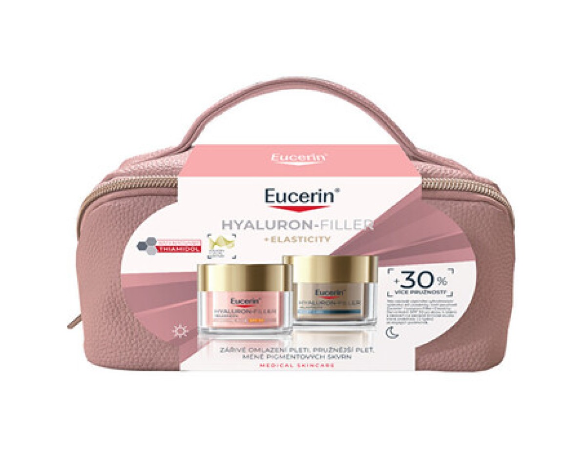 Eucerin-Hyaluron-Filler+Elasticity Rosé Gift Set - Dárková sada
