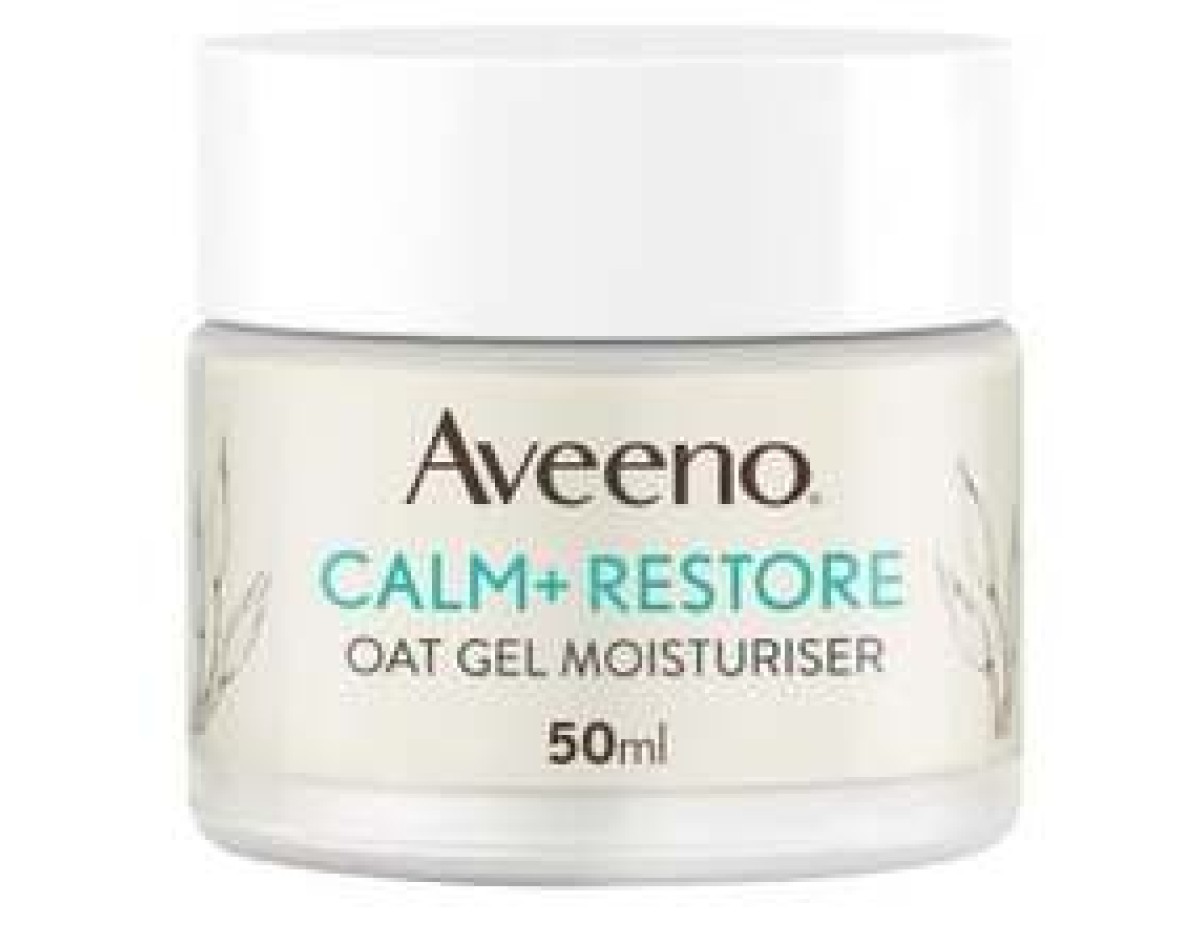 Aveeno-Calm + Restore Oat Gel Moisturiser - Zklidňující a hydratující pleťový gel-50ml Aveeno-Calm + Restore Oat Gel Moisturiser - Zklidňující a hydratující pleťový gel-50ml