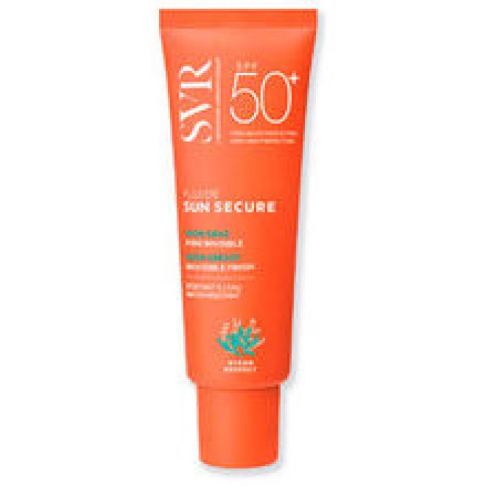SVR Laboratoire-Sun Secure SPF50+ Fluide Non-Greasy Invisible Finish - Mléko na opalování pro všechny typy pleti