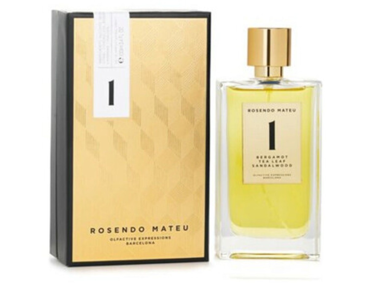 Rosendo Mateu-Nº 1 Bergamot, Tea Leaf, Sandalwood EDP-100ml