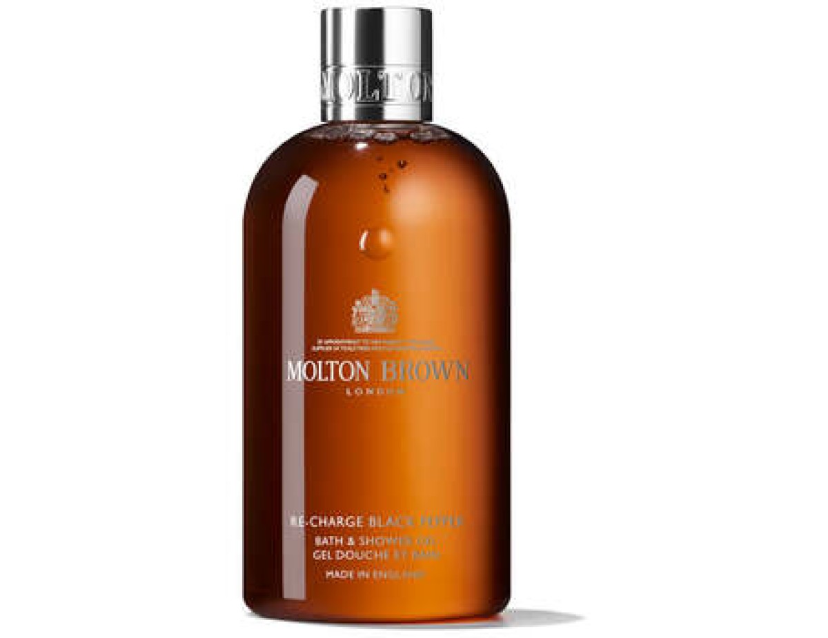 Molton Brown-Re-charge Black Pepper Bath & Shower Gel-300ml Molton Brown-Re-charge Black Pepper Bath & Shower Gel-300ml