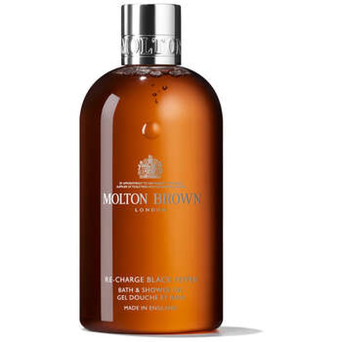 Molton Brown-Re-charge Black Pepper Bath & Shower Gel-300ml Molton Brown-Re-charge Black Pepper Bath & Shower Gel-300ml