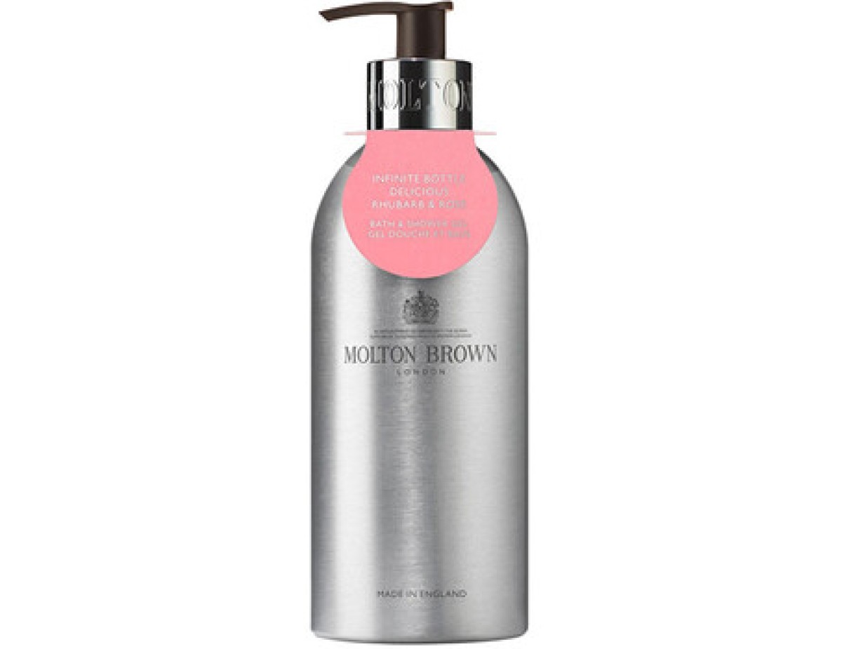 Molton Brown-Infinite Bottle Delicious Rhubarb & Rose Bath & Shower Gel - Koupelový a sprchový gel-400ml Molton Brown-Infinite Bottle Delicious Rhubarb & Rose Bath & Shower Gel - Koupelový a sprchový gel-400ml