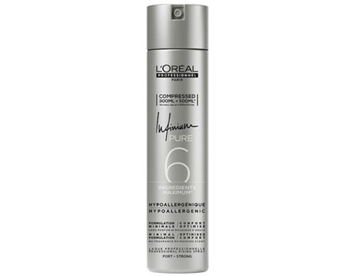Infinium Pure Strong Hairspray - Hypoallergenic Hair Spray without Perfume for Strong Hair Fixation-300ml Infinium Pure Strong Hairspray - Hypoallergenic Hair Spray without Perfume for Strong Hair Fixation-300ml