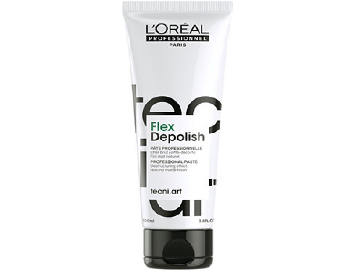 L´Oréal Professionnel-Destructuring Paste Rough Effect - Mattifying and modeling cream paste for hair-100ml
