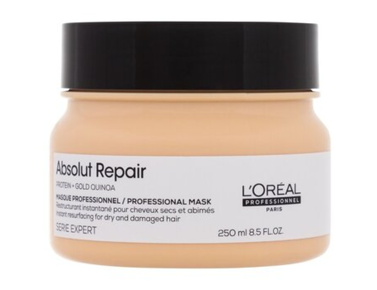 L´Oréal Professionnel-Expert Absolut Repair Gold Quinoa + Protein Instant Resurfacing Masque - Hair Mask-500ml L´Oréal Professionnel-Expert Absolut Repair Gold Quinoa + Protein Instant Resurfacing Masque - Hair Mask-500ml
