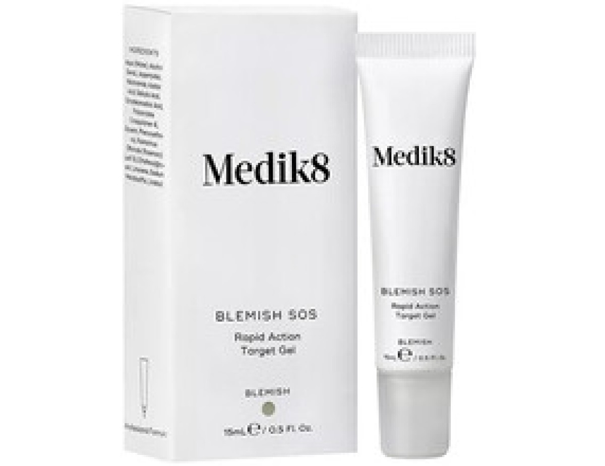 Medik8-Blemish SOS Rapid Action Target Gel - Gel na problematickou pokožku-15ml Medik8-Blemish SOS Rapid Action Target Gel - Gel na problematickou pokožku-15ml