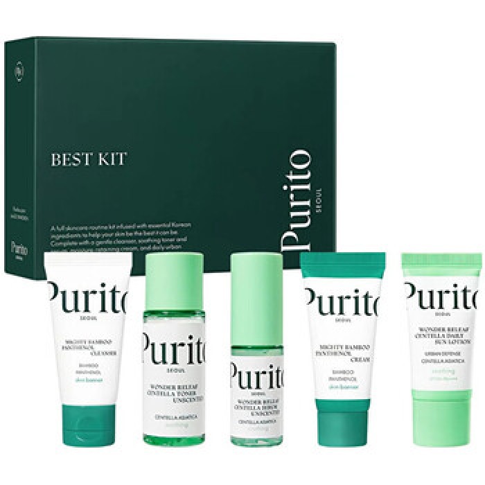 Purito-Best Kit Set - Dárková sada pleťové péče Purito-Best Kit Set - Dárková sada pleťové péče