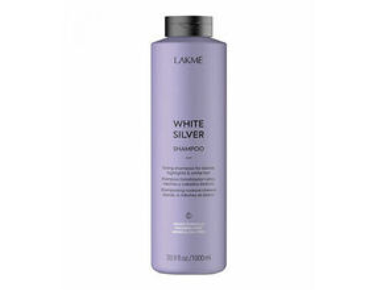 Lakmé-Teknia White Silver Shampoo - Neutralizující šampon pro platinově blond a šedivé vlasy-1000ml