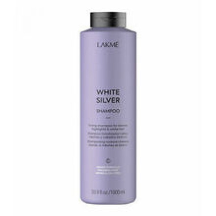 Lakmé-Teknia White Silver Shampoo - Neutralizující šampon pro platinově blond a šedivé vlasy-1000ml Lakmé-Teknia White Silver Shampoo - Neutralizující šampon pro platinově blond a šedivé vlasy-1000ml