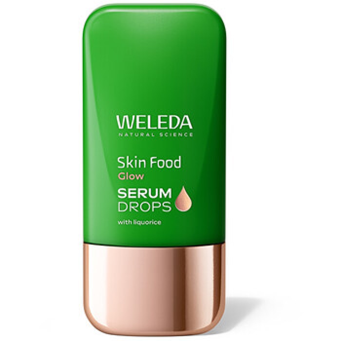 Weleda-Skin Food Glow Serum Drops - Rozjasňující pleťové sérum-30ml