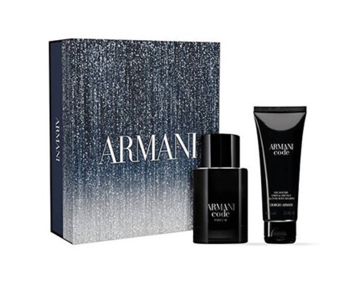 Armani-Code for Men Parfum Gift Set Parfum 50 ml and shower gel 75 ml-50ml
