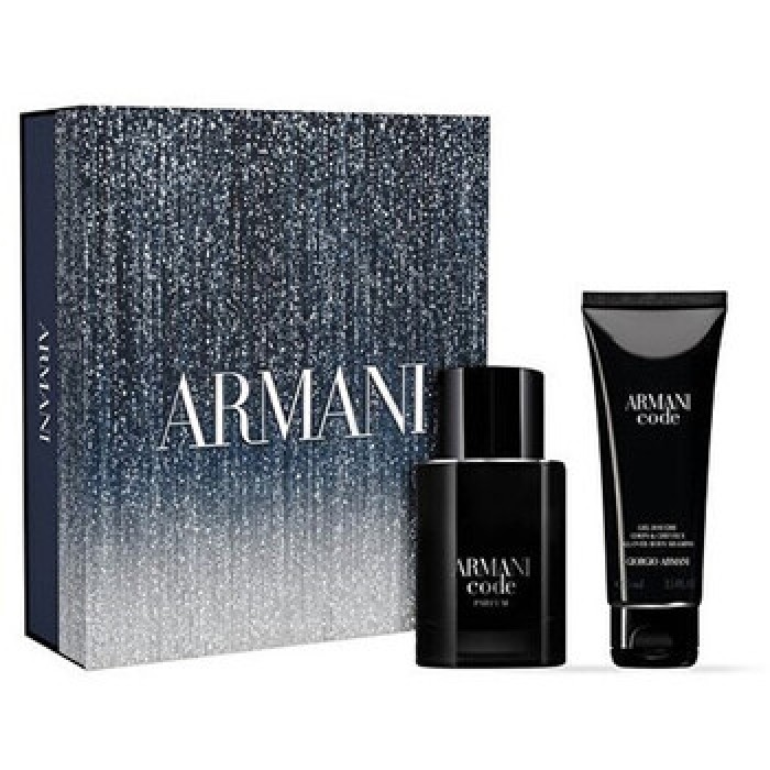 Armani-Code for Men Parfum Gift Set Parfum 50 ml and shower gel 75 ml-50ml