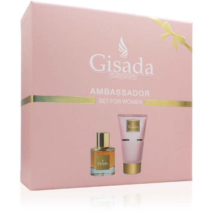 Gisada-Gisada Ambassador Women Dárková sada EDP 50 ml a sprchový gel 100 ml-50ml