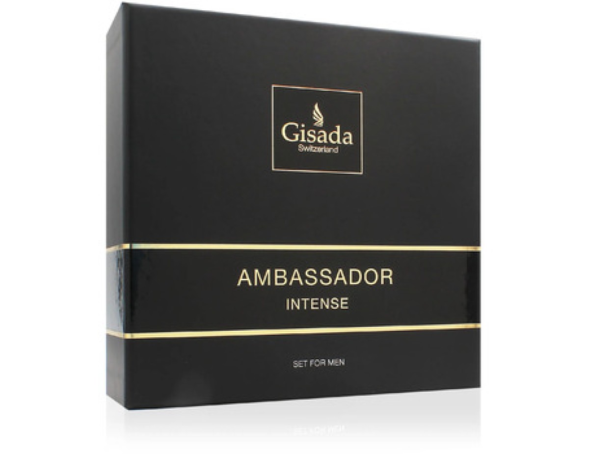 Gisada-Gisada Ambassador Intense Dárková sada EDP 50 ml a sprchový gel 100 ml-50ml