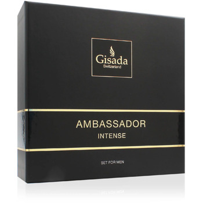 Gisada-Gisada Ambassador Intense Dárková sada EDP 50 ml a sprchový gel 100 ml-50ml
